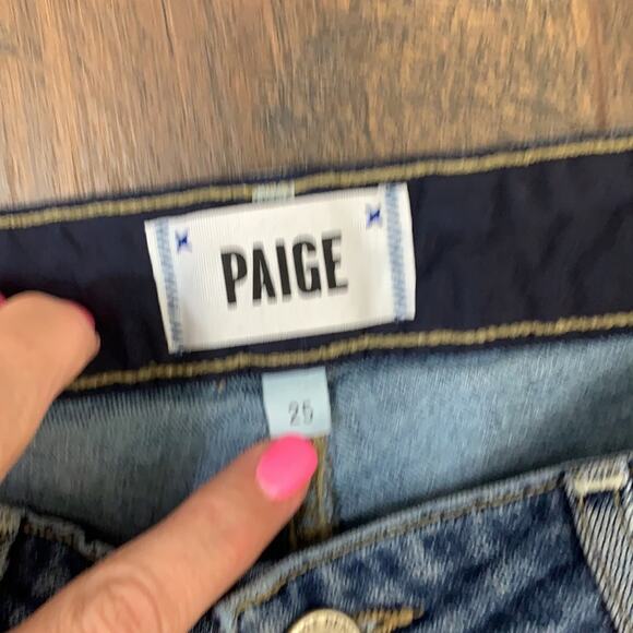 Revolve PAIGE Jimmy Jimmy Skinny Jeans In Tigerlily - Picture 3 of 10